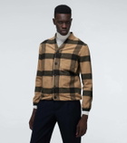 The Gigi Park checked cardigan