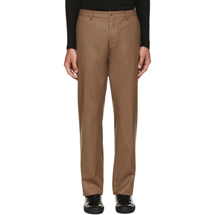Photo: 08Sircus Brown Wool Flannel Trousers