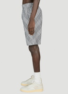 NOMA t.d. - Check Shorts in Black