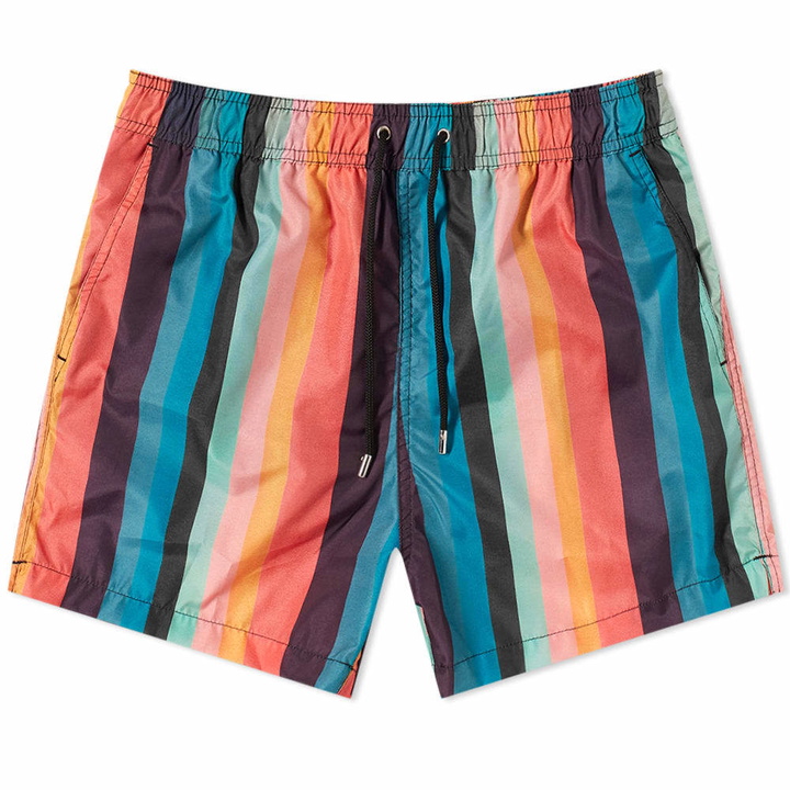 Photo: Paul Smith Classic Artist Stripe Swim Short