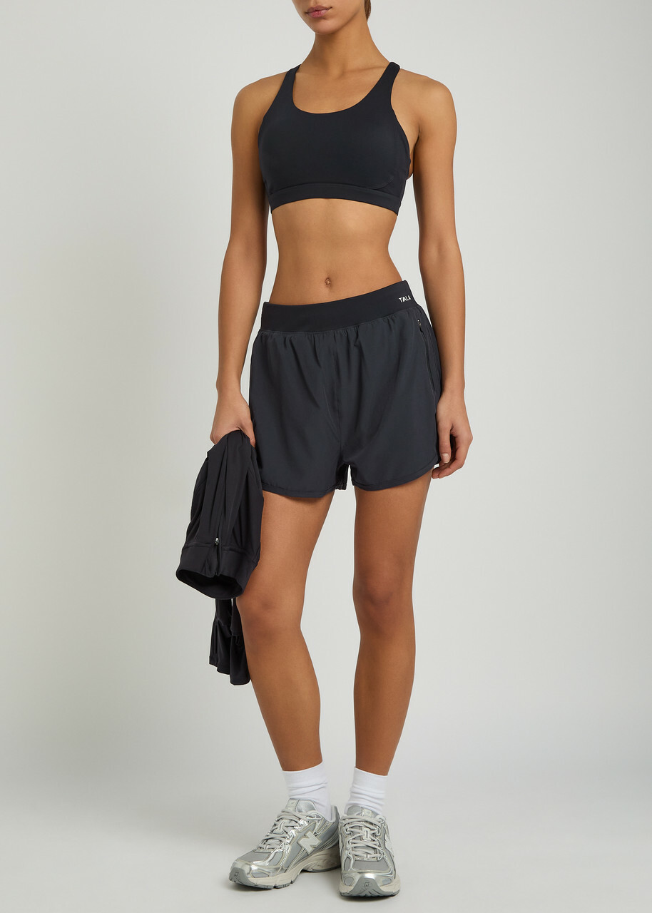 Tala Skinluxe Stretch-jersey Shorts Navy