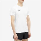 Adidas Running Men's Adidas Adizero Running T-shirt in White