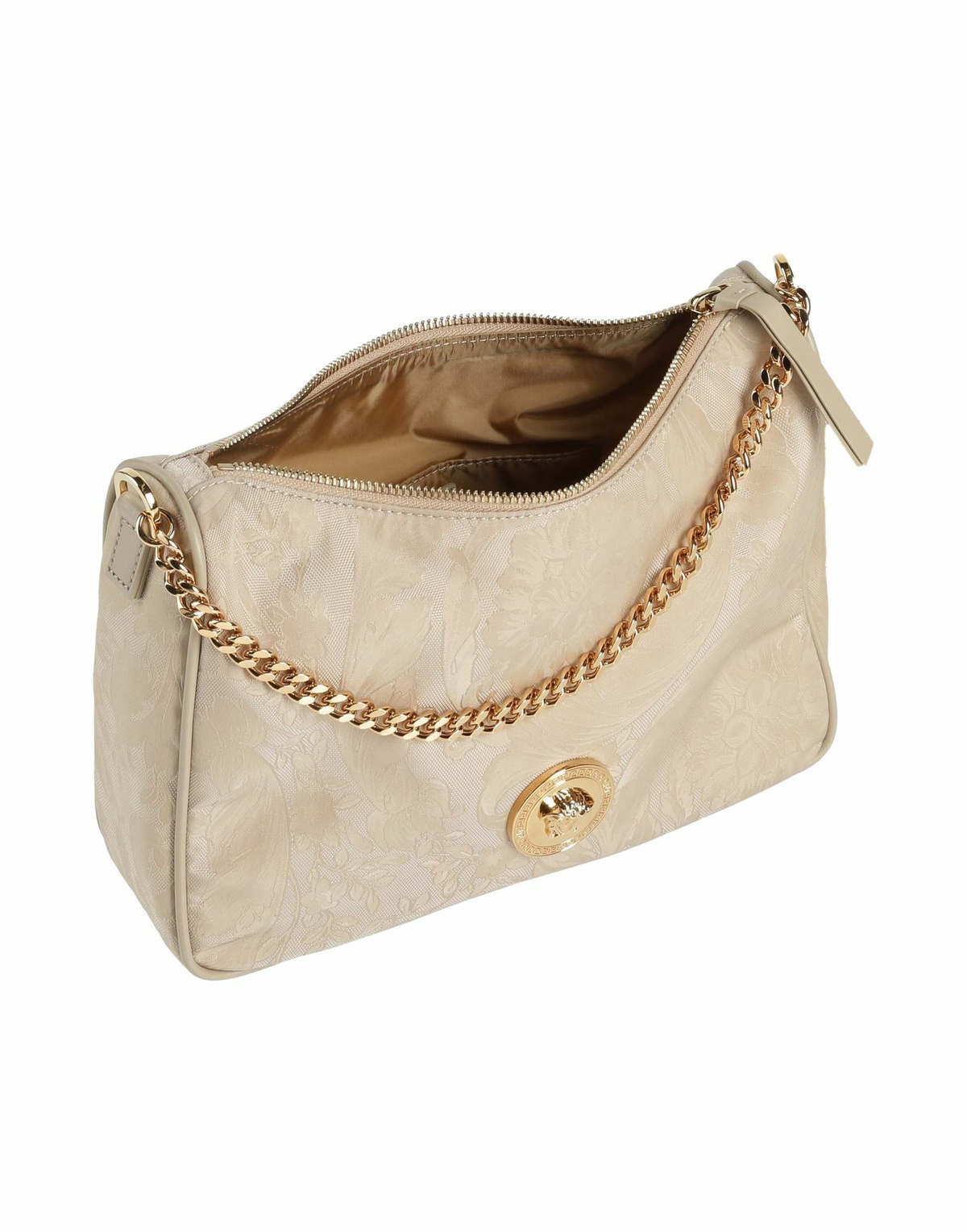Versace Womens Cross-body bag in Beige