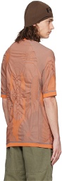 ROA Orange Seamless T-Shirt