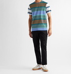 Missoni - Striped Cotton T-Shirt - Multi