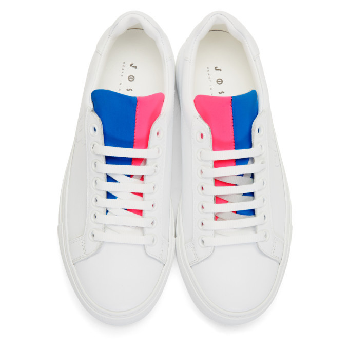 Joshua Sanders White Radar Sneakers Joshua Sanders