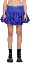 Marques Almeida Blue Puff Miniskirt