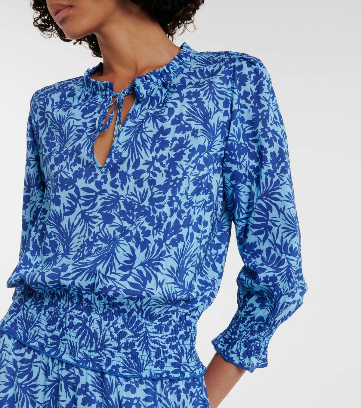 Heidi Klein La Marquet cotton-blend maxi dress