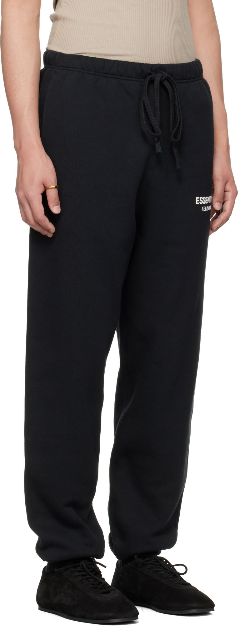 Fear of God ESSENTIALS Black Classic Sweatpants