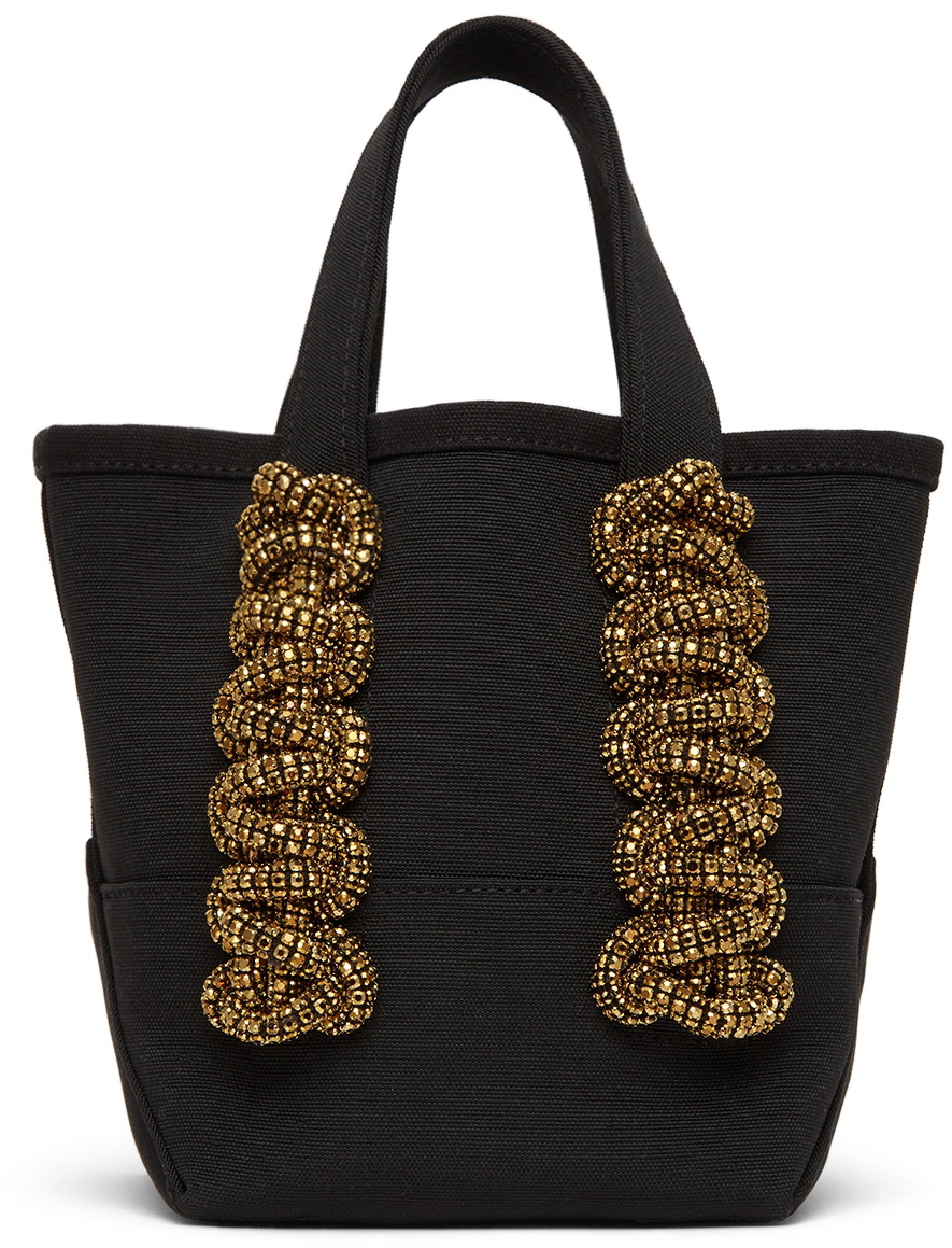 KARA Black Crystal Cobra Camera Bag Kara KARA Black Crystal Cobra Camera Bag Kara
