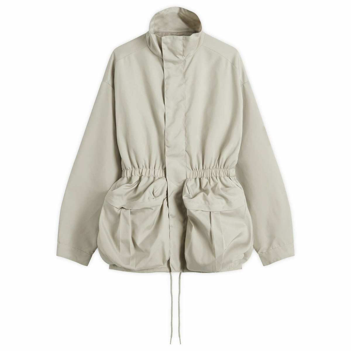 WARDROBE.NYC Women's Parka Jacket in Cement
