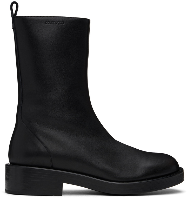 Photo: Courrèges Black Rider Leather Boots