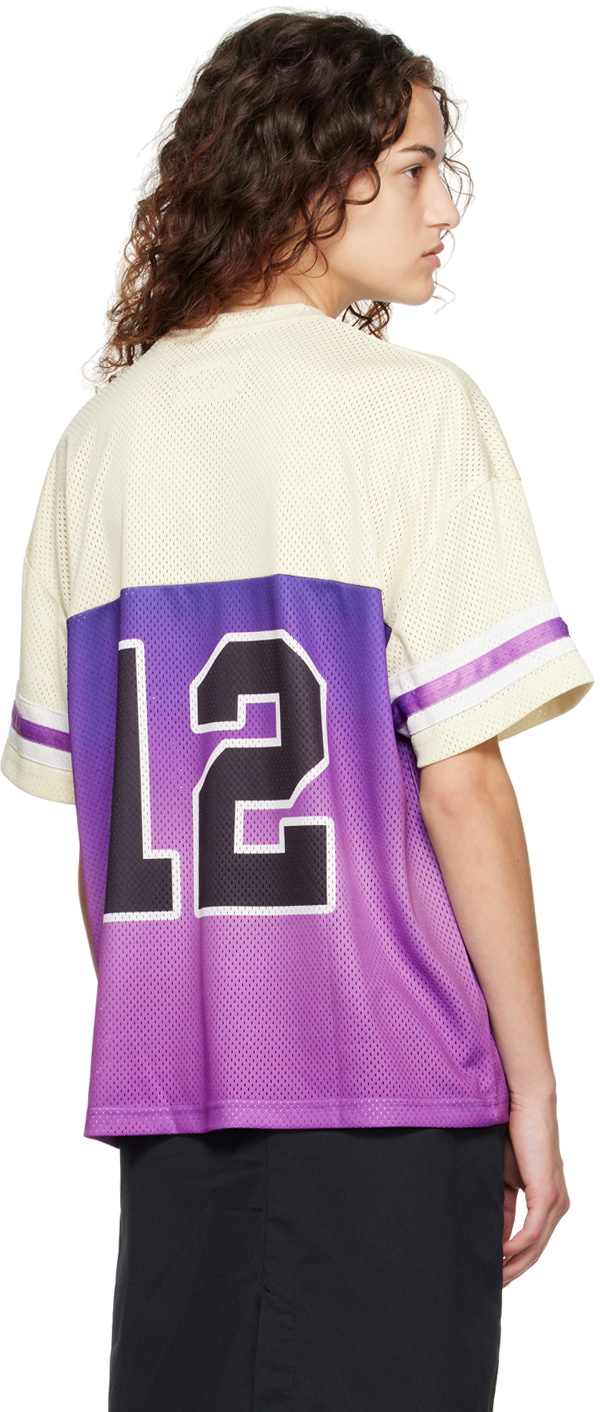 Awake NY Off-White & Purple Graphic T-Shirt Awake NY