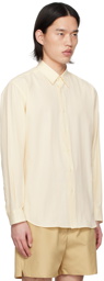 AURALEE Off-White Viyella Shirt