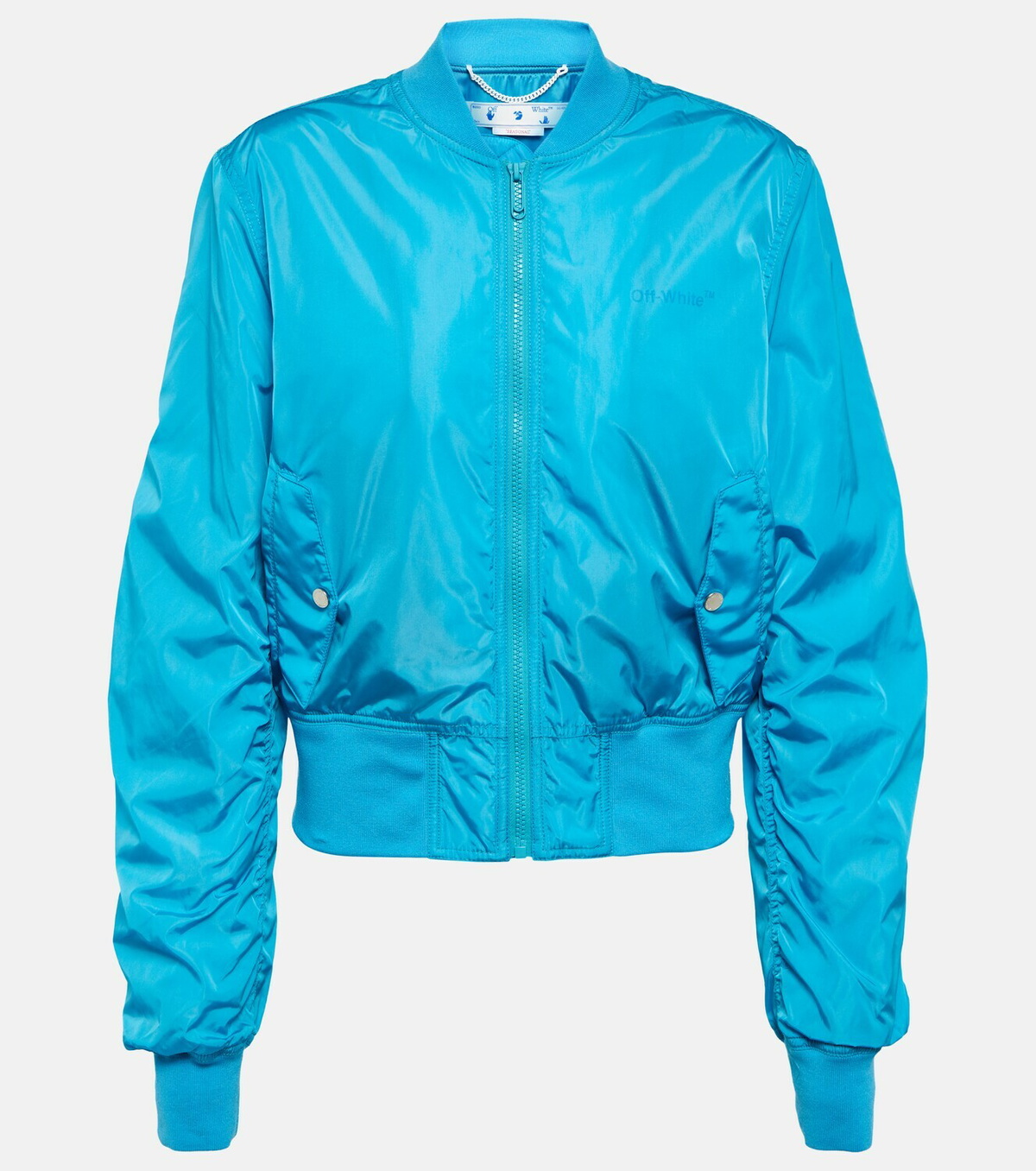 Off-White - Logo bomber jacket