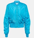 Off-White - Logo bomber jacket