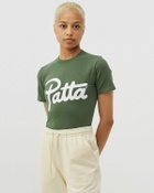 Patta  Basic Fitted T Shirt Green Shortsleeves