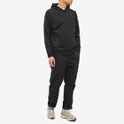 Stone Island Men's Cotton Zip Pocket Detail Popover Hoody in Black