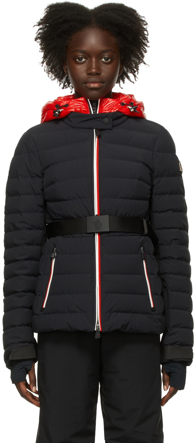 Moncler Grenoble Black Down Bruche Puffer Jacket Moncler Grenoble