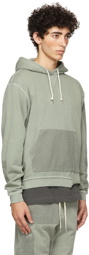 John Elliott Green Reconstructed Vintage Hoodie