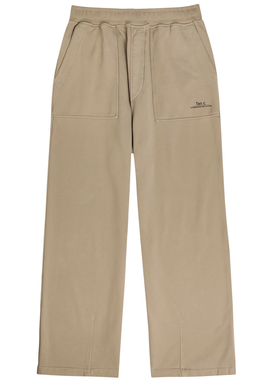 Ten C Cotton Sweatpants Taupe