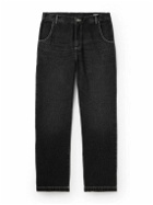 mfpen - Regular Straight-Leg Organic Jeans - Black