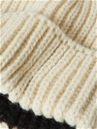 Universal Works - Watchman Ribbed Wool-Blend Beanie