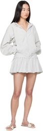 Holzweiler Gray UV Protection Miniskirt