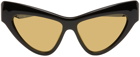 Gucci Black Cat-Eye Sunglasses