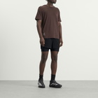 Bandit Men's Men’s 2 in 1 Shorts with Seamless Mesh Liner in Black