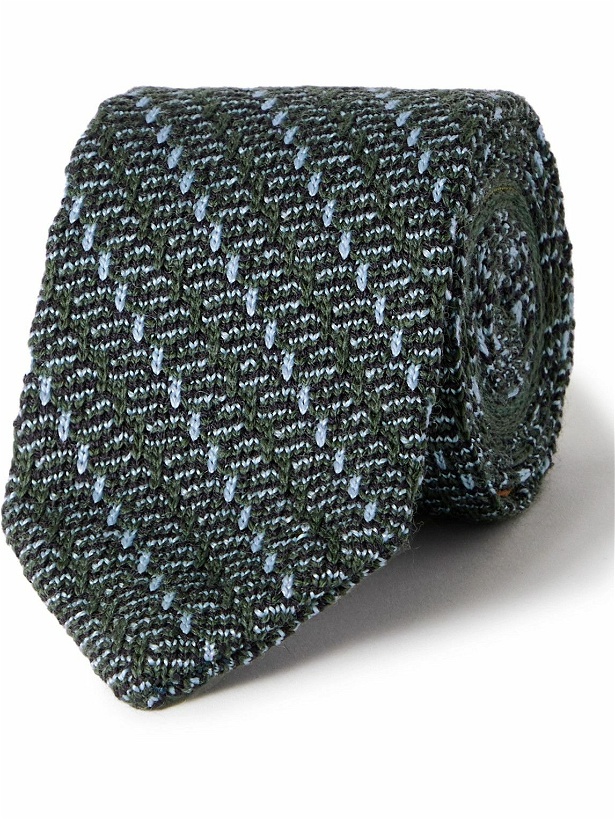Photo: Missoni - 6cm Knitted Wool Tie
