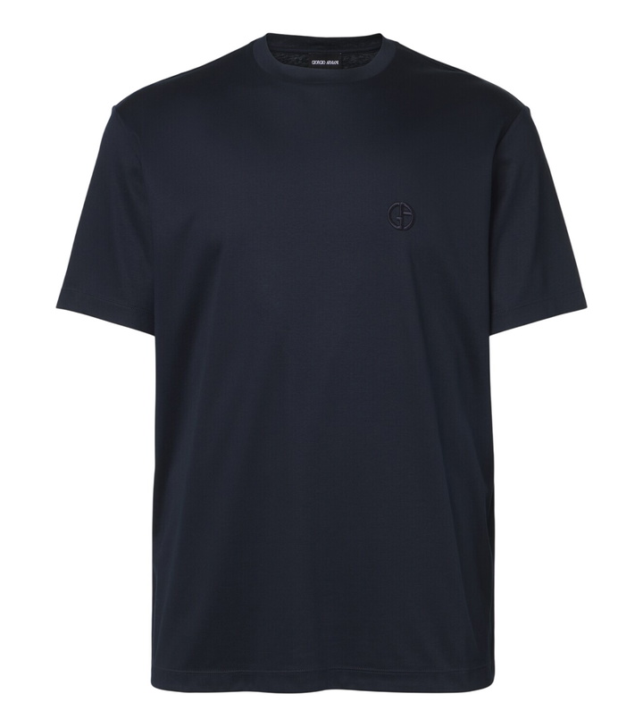 Photo: Giorgio Armani Cotton jersey T-shirt