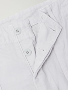 OrSlow - Serge Straight-Leg Cotton-Twill Trousers - White