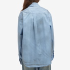 Y/Project Women's Spray Pinched Logo Shirt in Grey