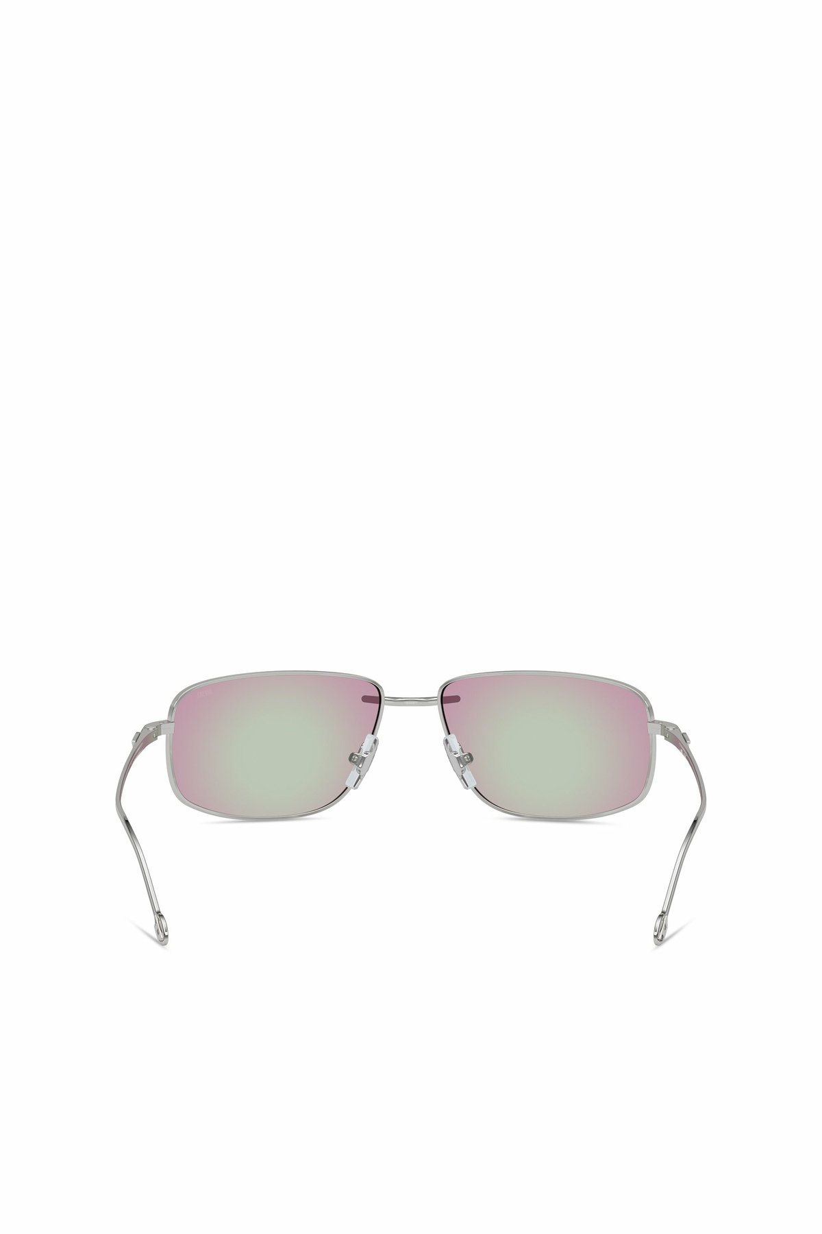 Diesel Racer shape sunglasses in metal - Sunglasses - Unisex - Silver