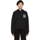 McQ Alexander McQueen Black Acid Bunny Hoodie