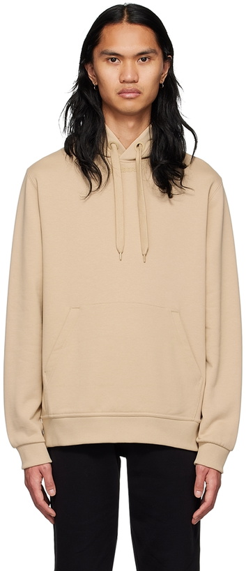 Photo: Burberry Beige Cotton Hoodie