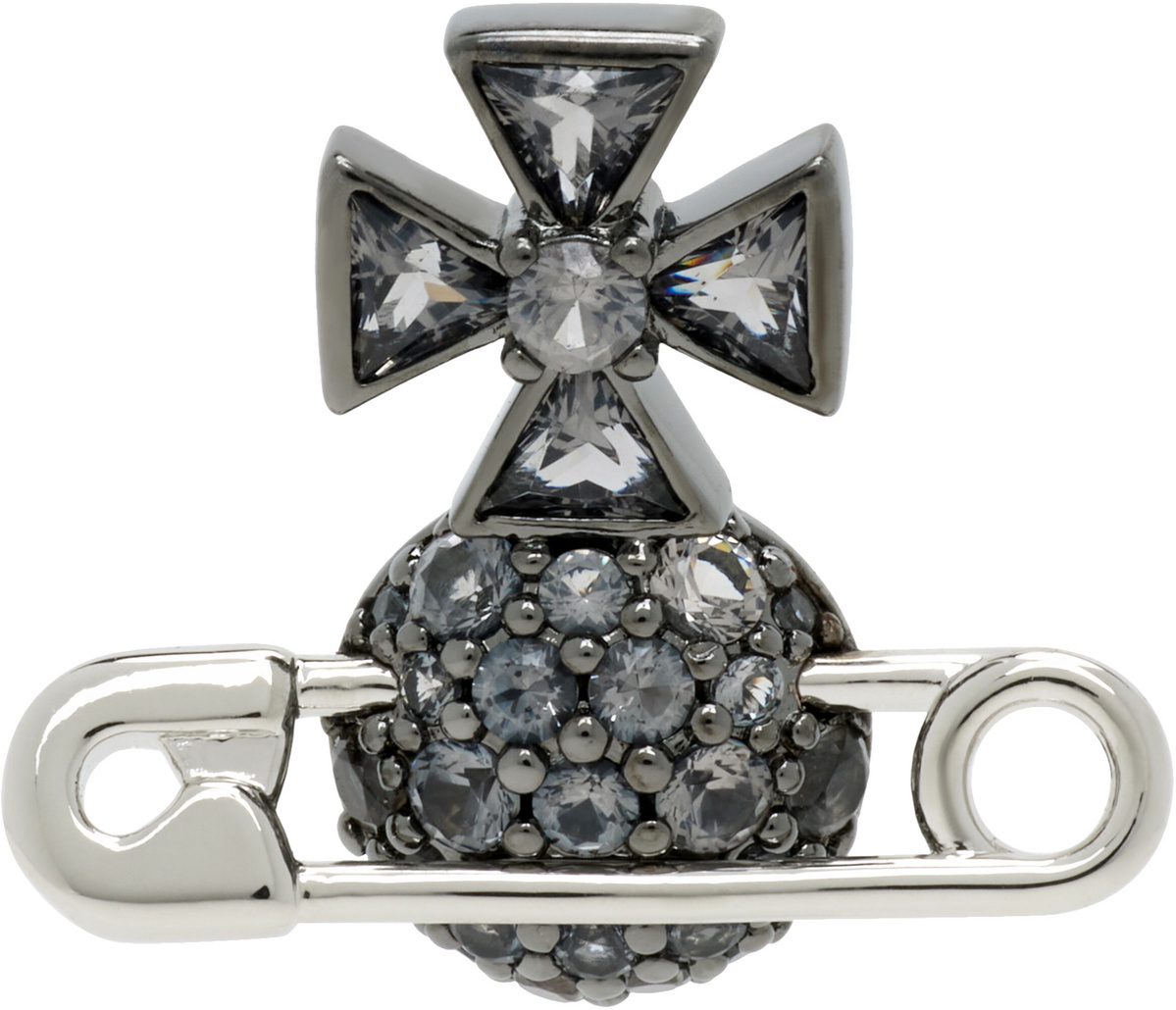 Vivienne Westwood Silver Pauliana Earrings Vivienne Westwood