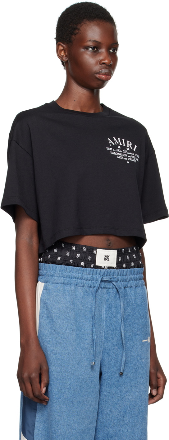 AMIRI Black 'Arts District' T-Shirt Amiri