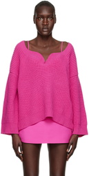 Valentino Pink Sweetheart Sweater