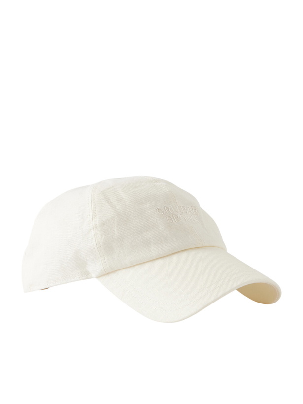 Photo: Orlebar Brown - Barney Logo-Embroidered Linen Baseball Cap