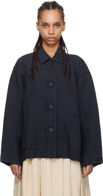 Photo: CASEY CASEY Navy Drays Travail Jacket
