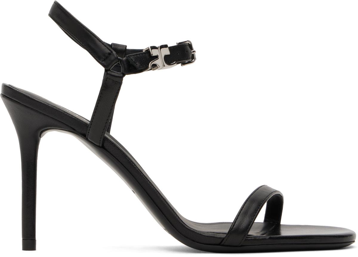 シューズ・サンダルその他 COURREGES Woman Heeled sandals Black 125SSD028AG0030 9999 AC HEELED SANDALS - courrèges