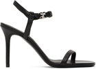 Courrèges Black AC Heeled Sandals