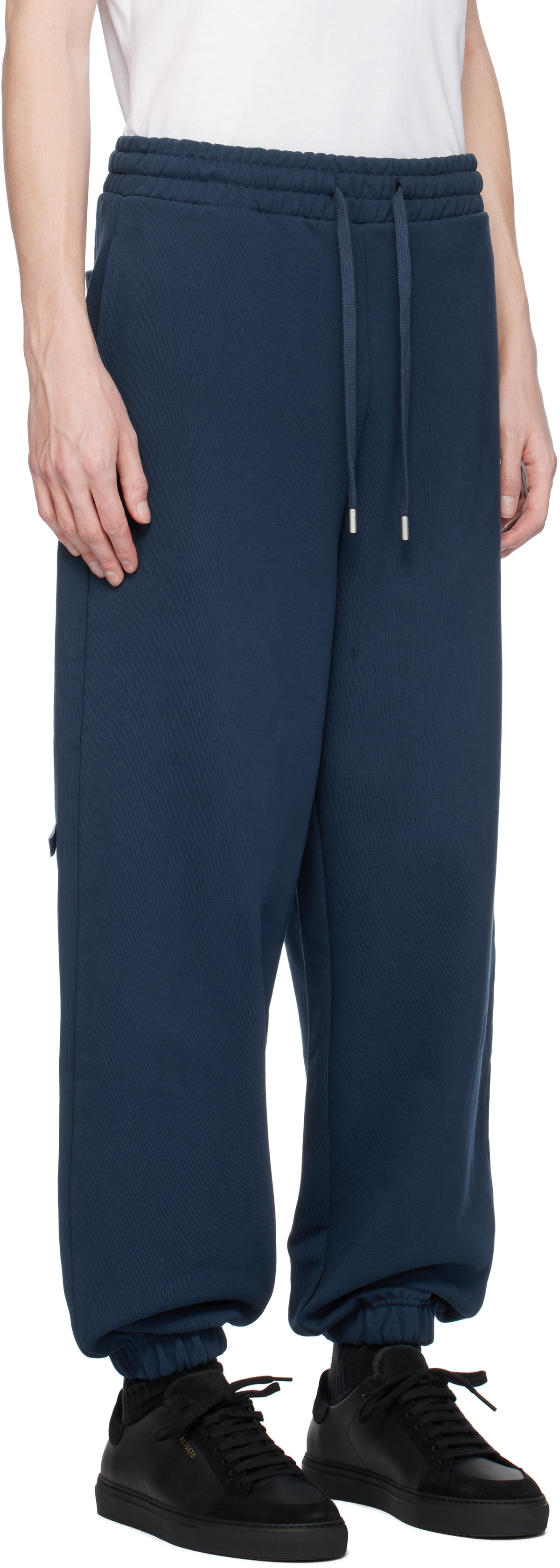 ADER error Navy Sig; TRS Tag 01 Sweatpants