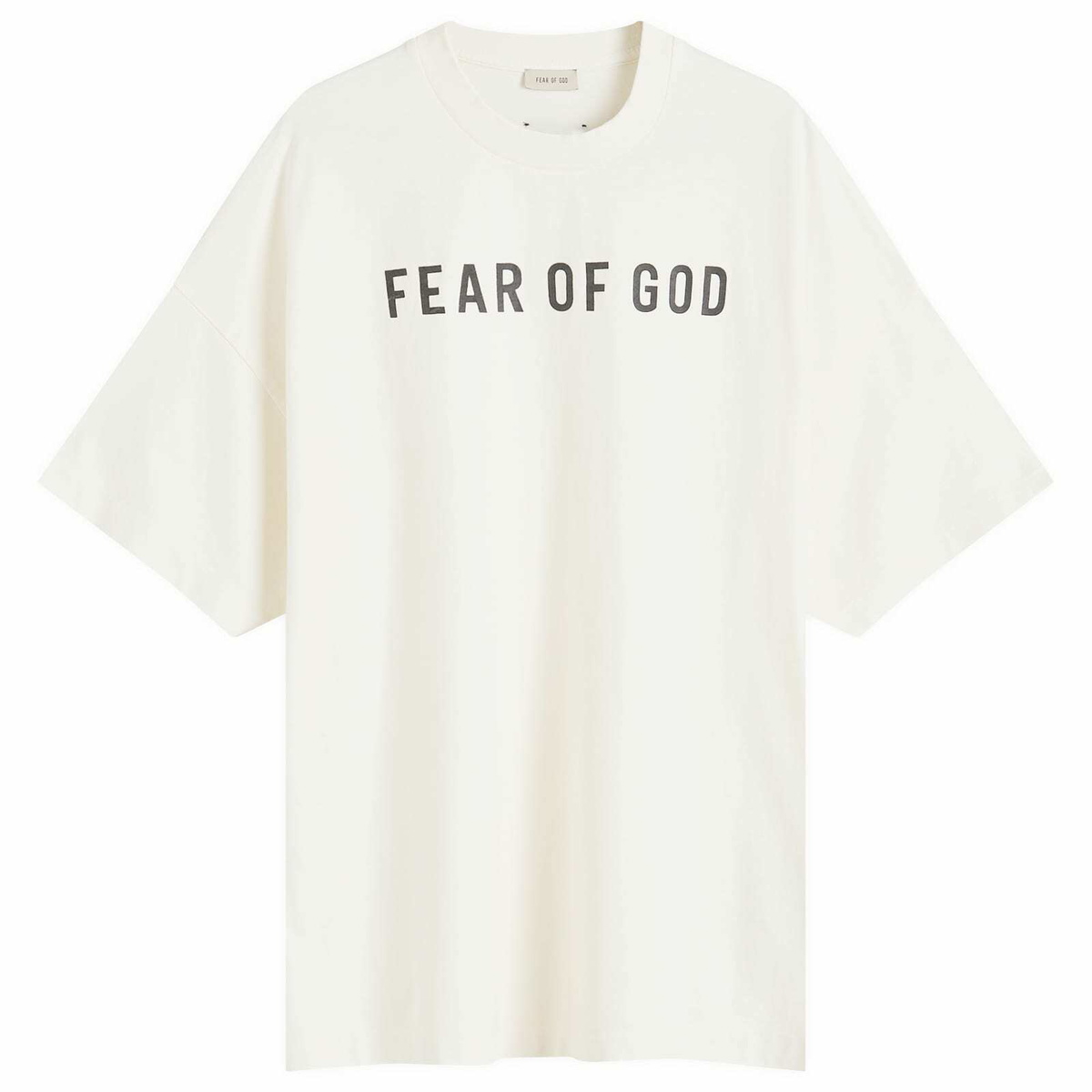 Fear of God Men's 8th Full Zip Hoodie in Cream Fear Of God