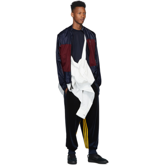 BED J.W. FORD Navy adidas Originals Edition Game Long Sleeve T