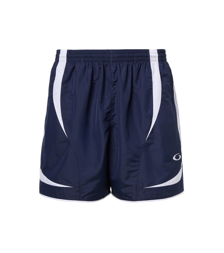 Photo: Balenciaga Logo swim trunks