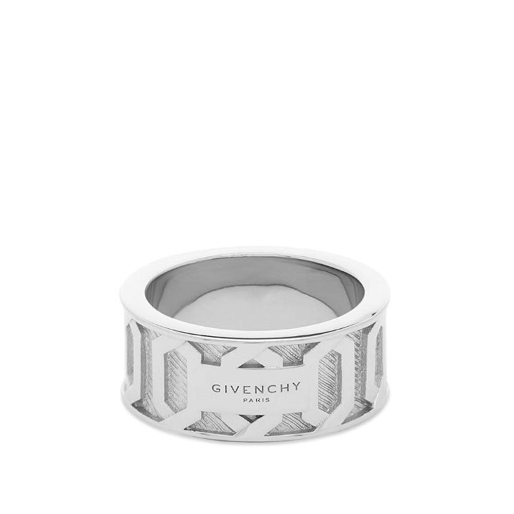 Photo: Givenchy Large Engraved Chain Ring