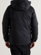 Nanga - Aurora Logo-Print Shell Hooded Down Jacket - Black